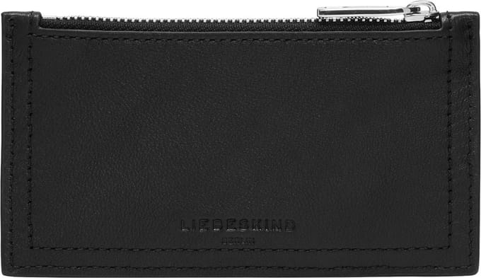 LIEBESKIND BERLIN Kaarthouder LOU 2 3D Leather New Wallet Black Zwart