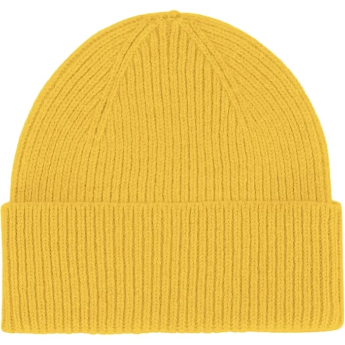 Eenvoudige plooimuts Colorful Standard Lemon Yellow