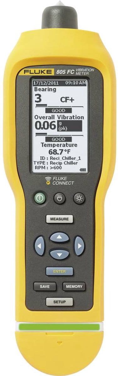Fluke 805FC Trillingsmeter ± 5 %