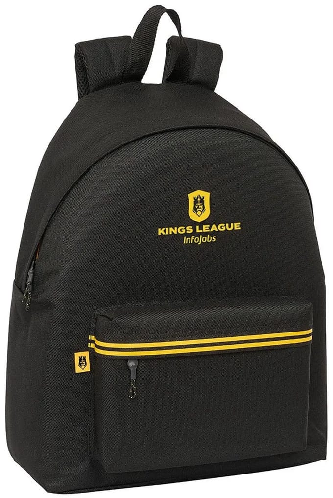 Schoolrugzak Kings League Zwart 33 x 42 x 15 cm