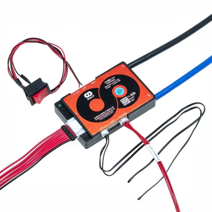BMS DALY 7S 40A Li-Ion Smart H-serie Balanser BT,WiFi DL-R10H-L7S40ATJ Balans