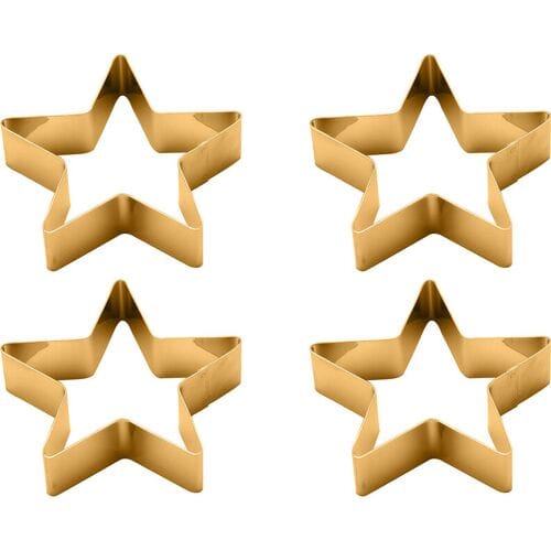 ECHTWERK Tafel accessoires (servetringen van ed, Goud, 4-delig)