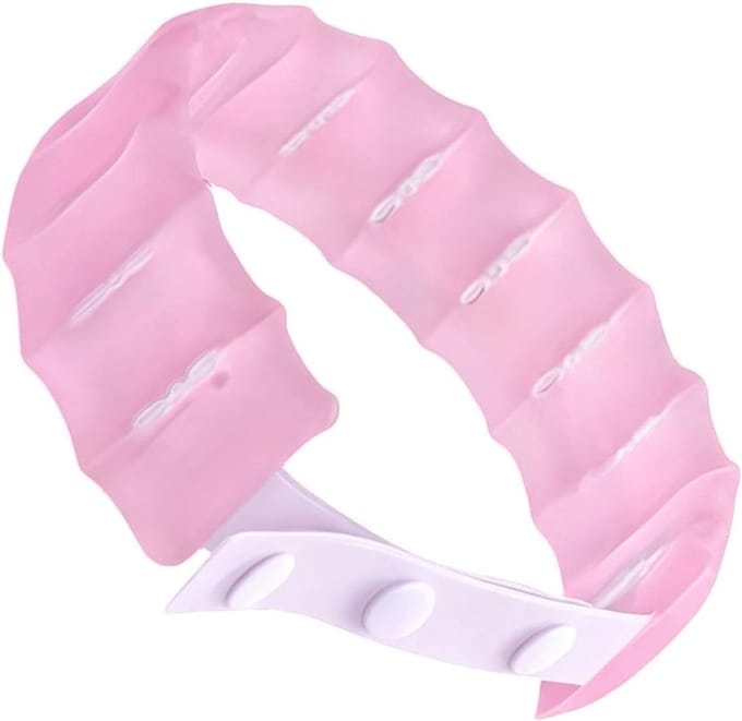 Nek Koelring - IJskoude Wrap - Verkoeling Buiten - Antislip Pasvorm - 16 x 5 x 2 cm - Roze