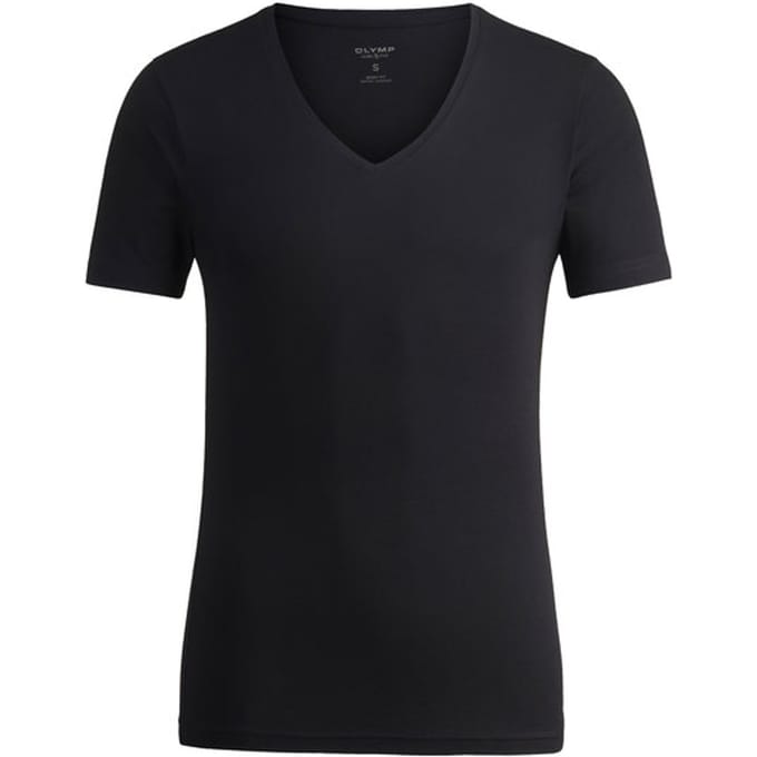 OLYMP Level Five T-Shirt voor eronder, Body Fit, Zwart