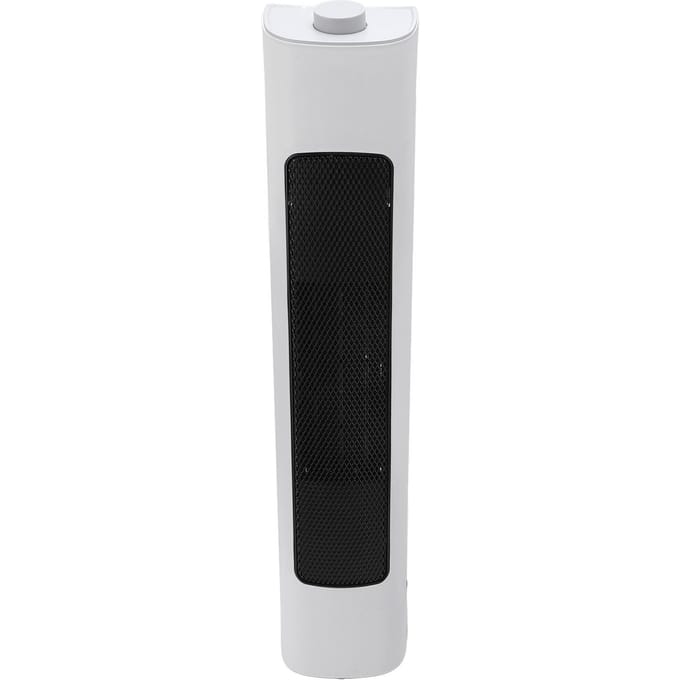 Ventilatorkachel Warm Koud Ventilator Grafeen Verwarming Verticale Elektrische Ruimteverwarmer voor Familiegebruik CN PLUG white