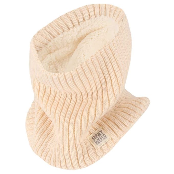 Morethansocks -Thermo snood/nekwarmer dames - One Size - Off White