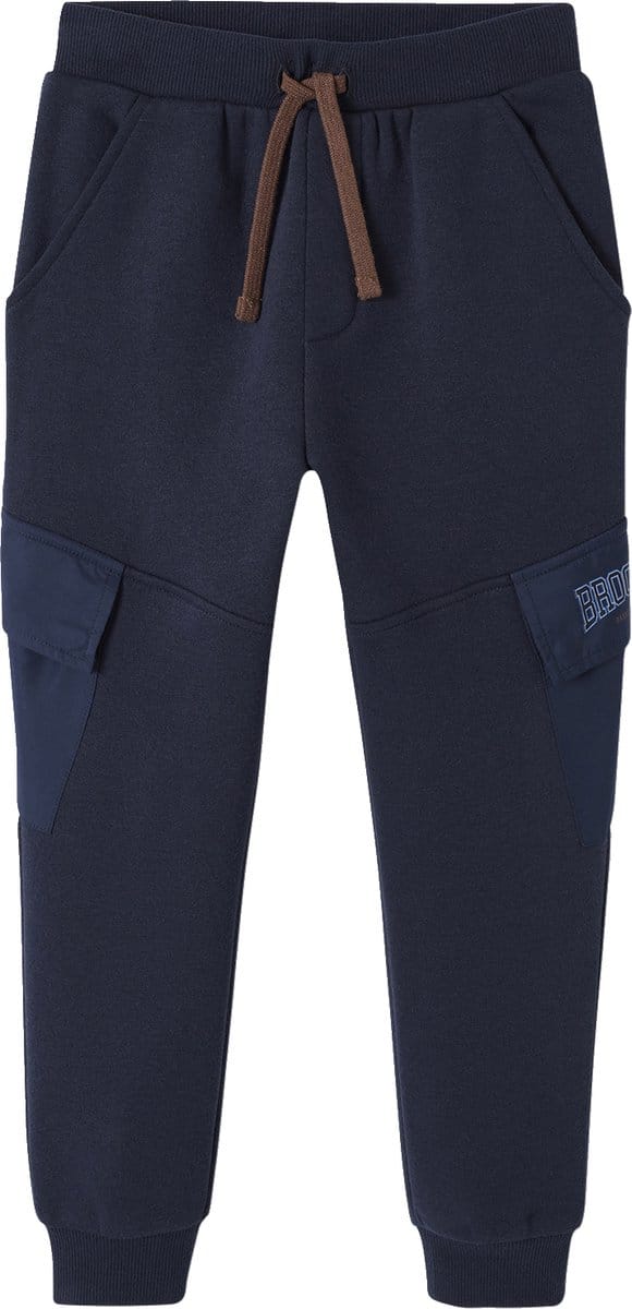 Vertbaudet Joggingbroek jongens met sport klepzakjes