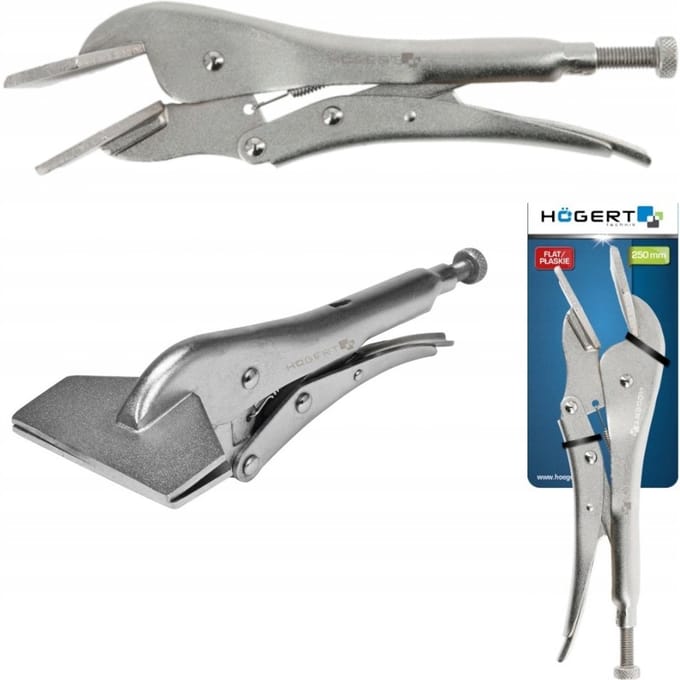 Vlakke Lasgriptang 240mm - Hoegert Technik