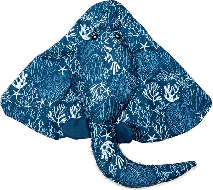 Jack and Vanilla Revive Rog - Hondenspeelgoed - Hondenknuffel - Drijvend Waterspeelgoed - Gerecycled Polyester - 34 cm