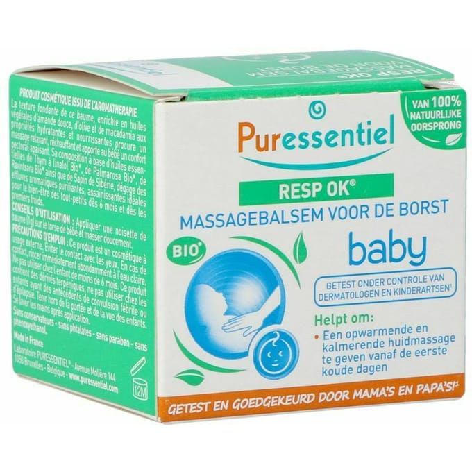 Puressentiel Ademhaling Massagebalsem Baby 30ml