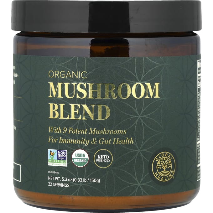 Biologische Paddestoelenmix, 150G(5,3 oz) black