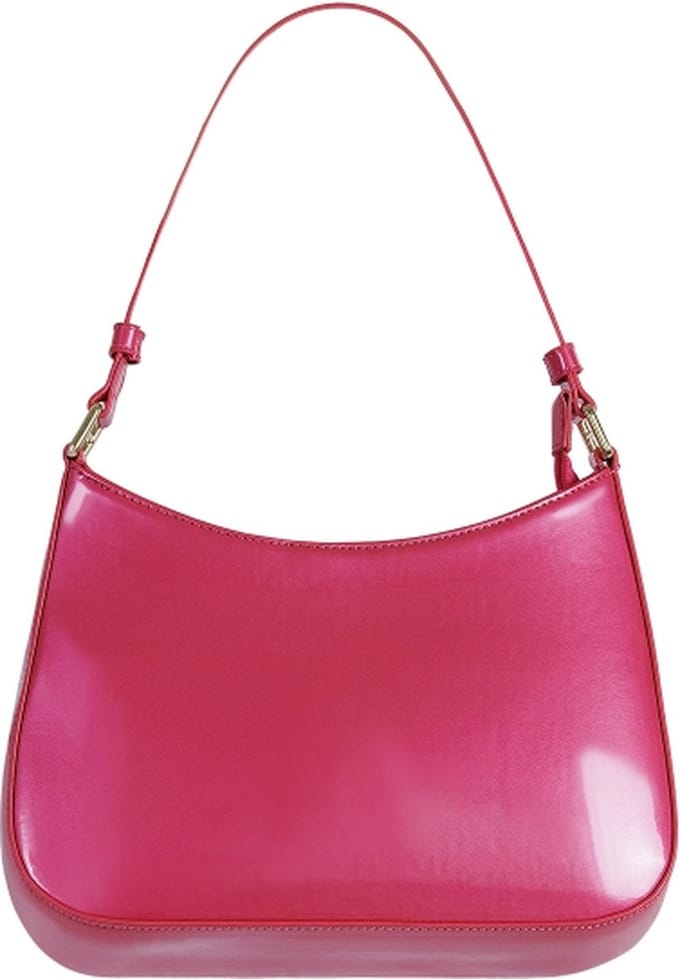 Roze Handtas met laklook