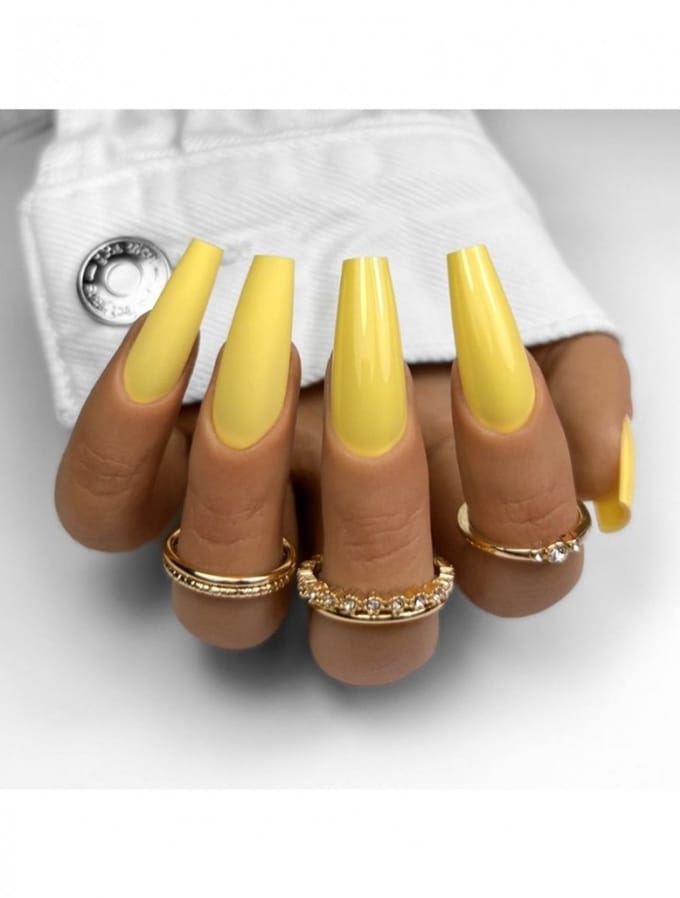 Lilly nails nagellak Lemon
