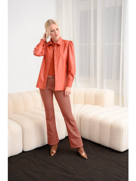 MAICAZZ Galata blouse fa23.20.308 cotta