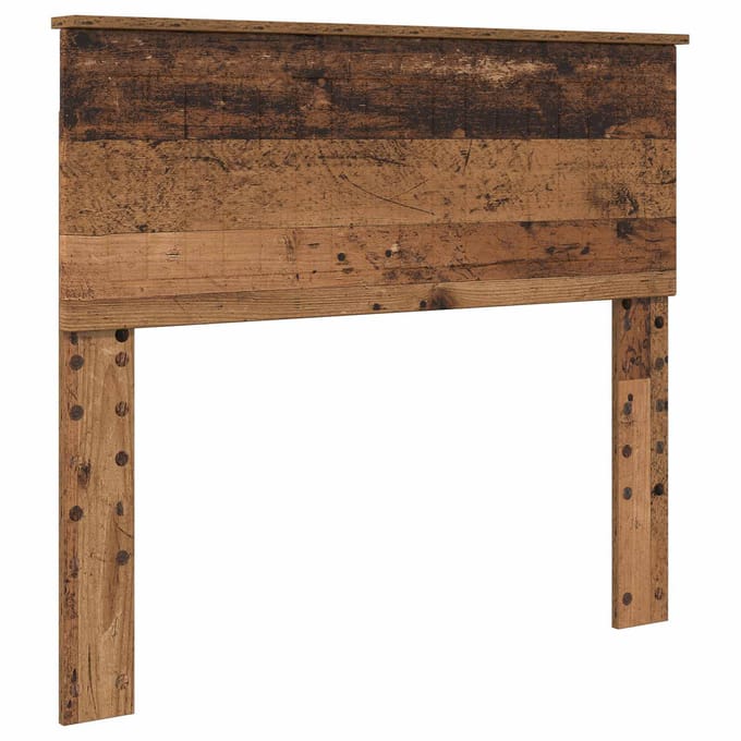 vidaXL Hoofdbord Oud Hout Bewerkt hout
