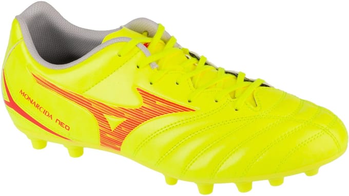 Mizuno Monarcida Neo III Select AG, Mannen, Geel, Voetbalschoenen, maat: 46