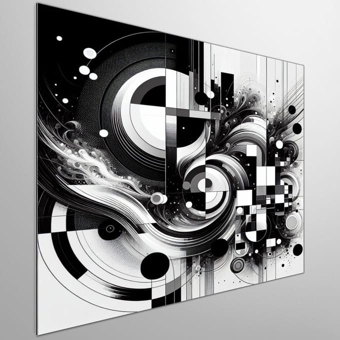 Kunstprint | Wanddecoratie | Dibond | 20 × 20 cm