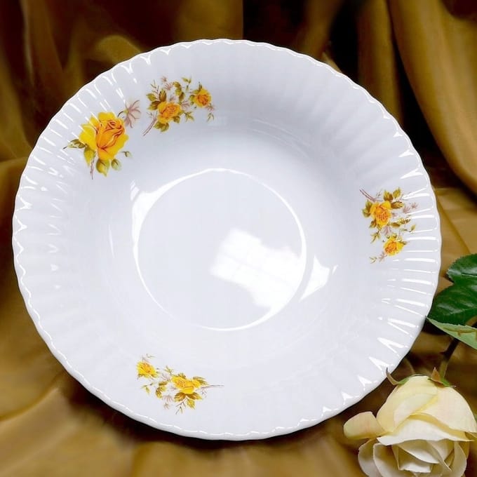 Porseleinen slakom 23 cm - Iwona Decor 973