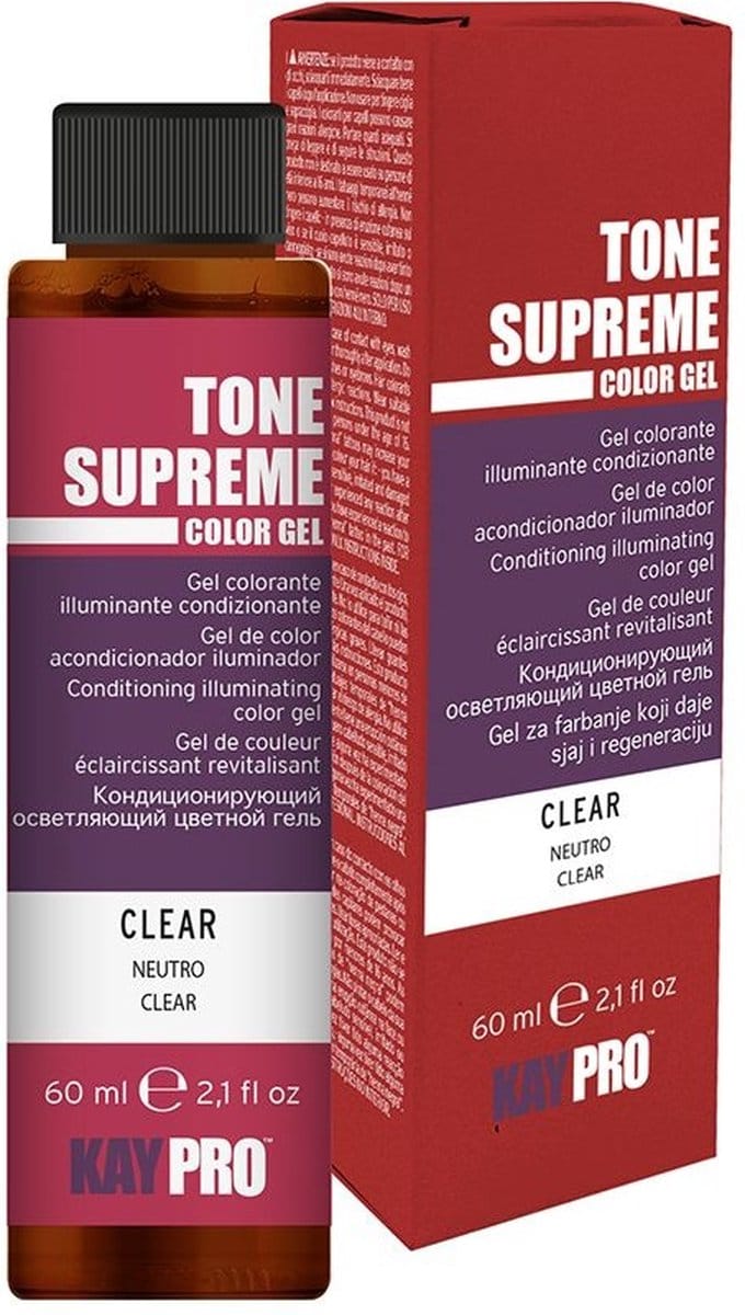 KayPro - KayPro Tone Supreme Color Gel 60ml Clear