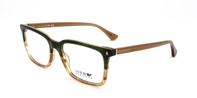 Web WE5401 Dark green 54/17/150 MAN Brilmonturen