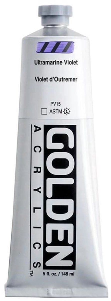 Golden Heavy Body Acrylverf Ultramarijnviolet 148 ml