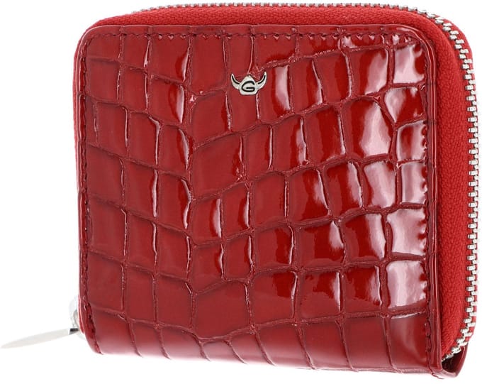 Golden Head Leren portemonnee Cayenne RFID Protect RV-Börse 3313 Kirsche rood