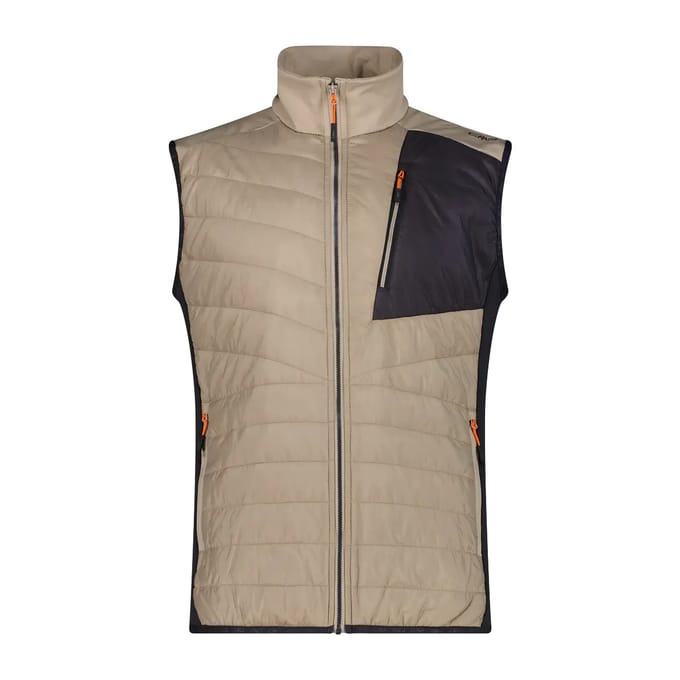 Hybride fleece mouwloze donsjas CMP Stretch