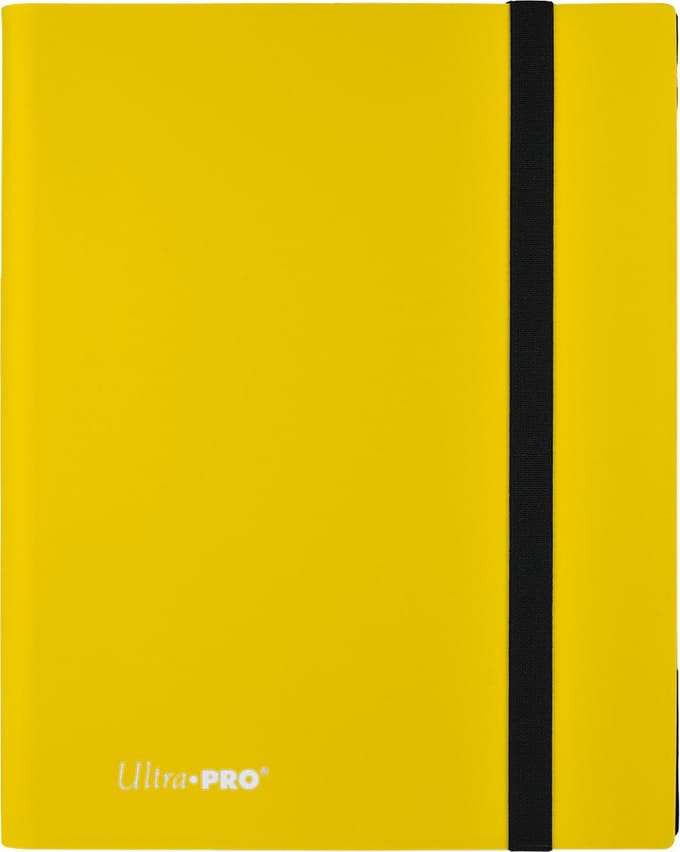 Ultra Pro Eclipse PRO-Binder - Verzamelmap - 9 vaks - 360 kaarten - Lemon Yellow
