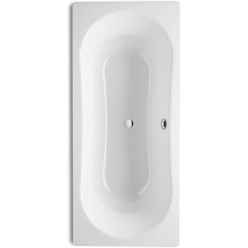 Megabad Profi Collection Steel Duo 180-2 rectangular bathtub 180 x 80 cm STWE18080DWE