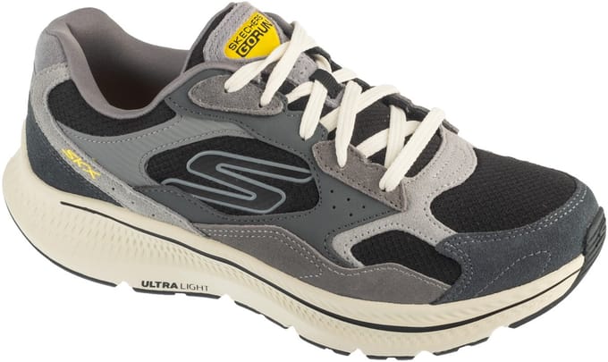 Skechers Go Run Consistent 2.0 - Retro Runner V1, Mannen, Grijs, Hardloopschoenen, maat: 43,5