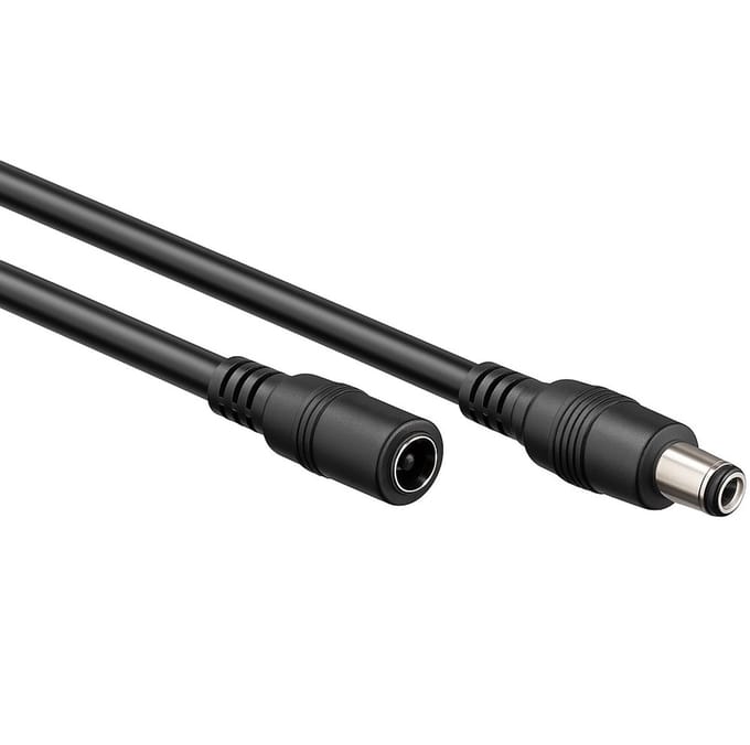 Goobay Verlengkabel met DC (m) connector - 2,1 x 5,5 mm - 12V / 2A - 10 meter