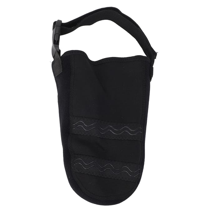 Verbeterde Antislip Antivuil Dubbele Verstelling Achterste Hielkussen Zwart black