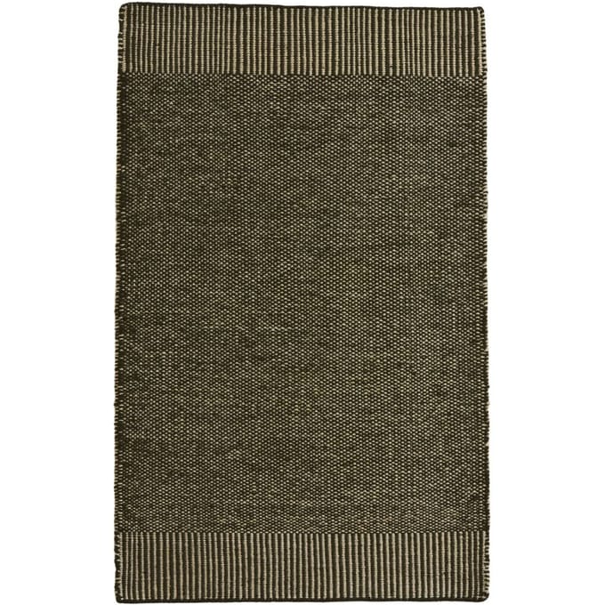 Woud Rombo Tapijt - mosgroen - 140 x 90 cm