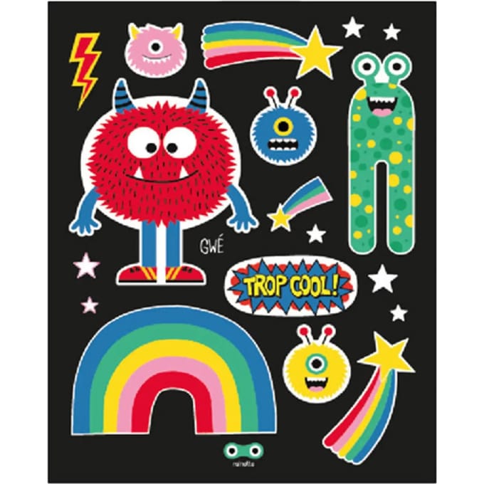 Reflecterende stickers Rainette Colors