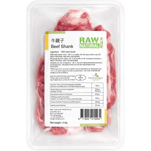 Raw Naturals Raw Natural Rundvlees Schenkel - 1 kg