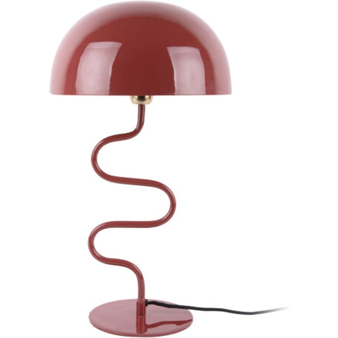 Leitmotiv Tafellamp Twist - Rood - 31x31x54cm - Modern