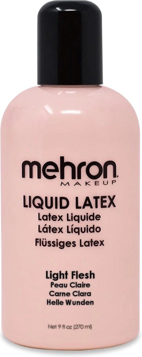 Mehron Liquid Latex | Vloeibaar Latex - lichte beige - 270 ml