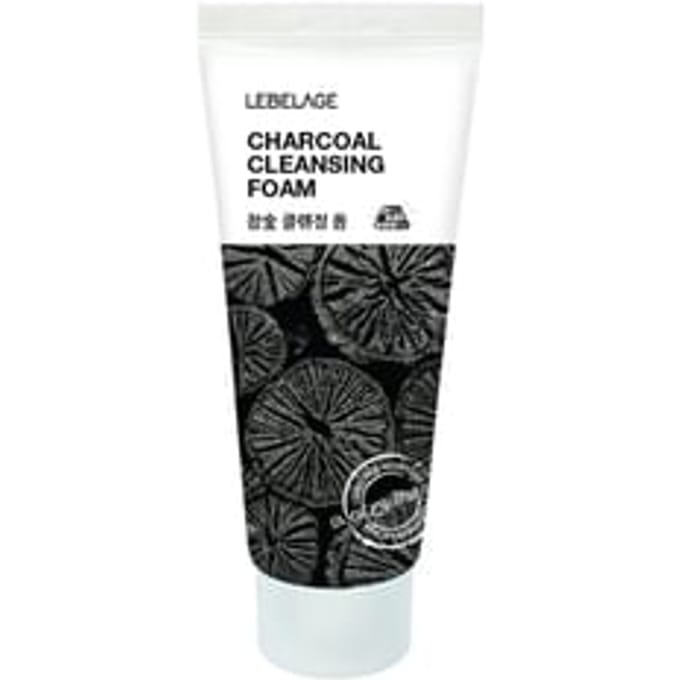 LEBELAGE Houtskool Reinigingsschuim – 100ml black