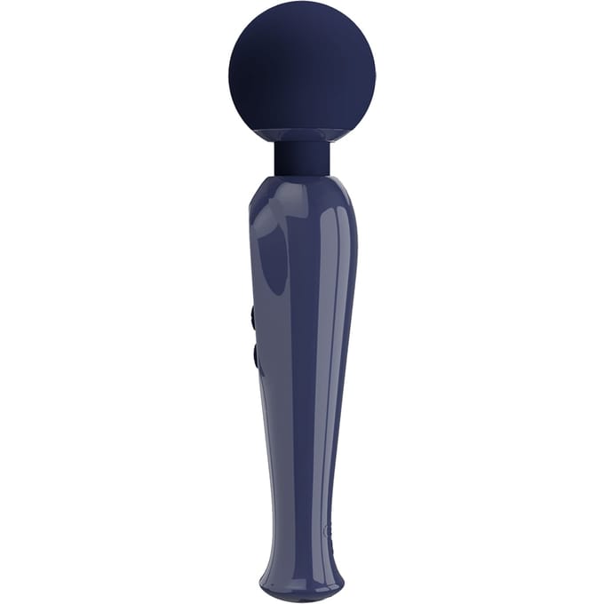 Pretty Love - Skyler - Wand Vibrator - Met LCD Display - Donkerblauw