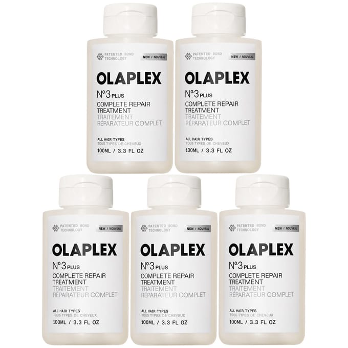 5x Olaplex No.3Plus Complete Repair Treatment 100ml