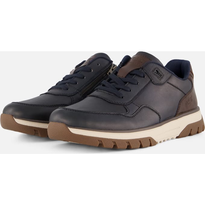Rieker Sneakers blauw Synthetisch - Maat 41