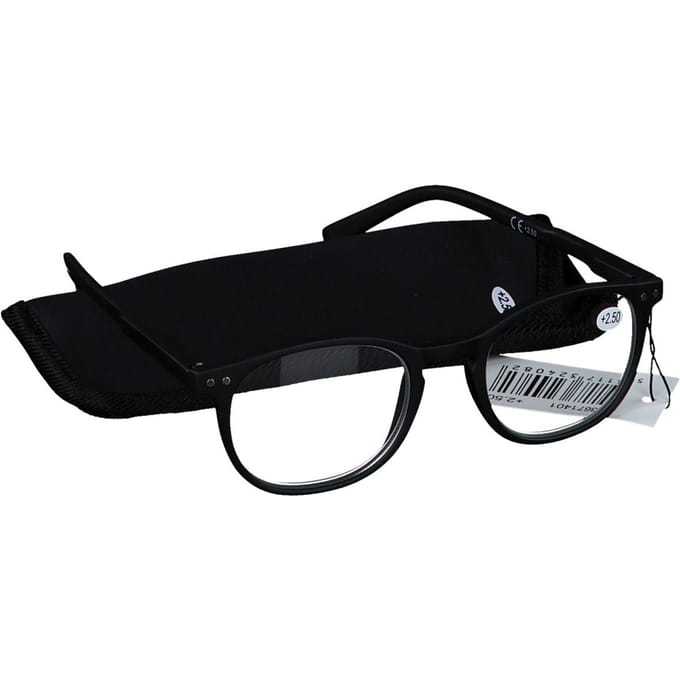 Pharma Glasses Leesbril Roma Zwart +2.50 1 Bril