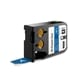 DYMO 1868777 XTL tape vinyl wit op blauw 19mm (origineel)