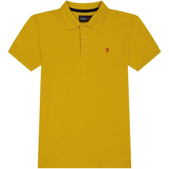 Farah Bugsworth Poloshirt Kinderen/Kinderen (Geel)