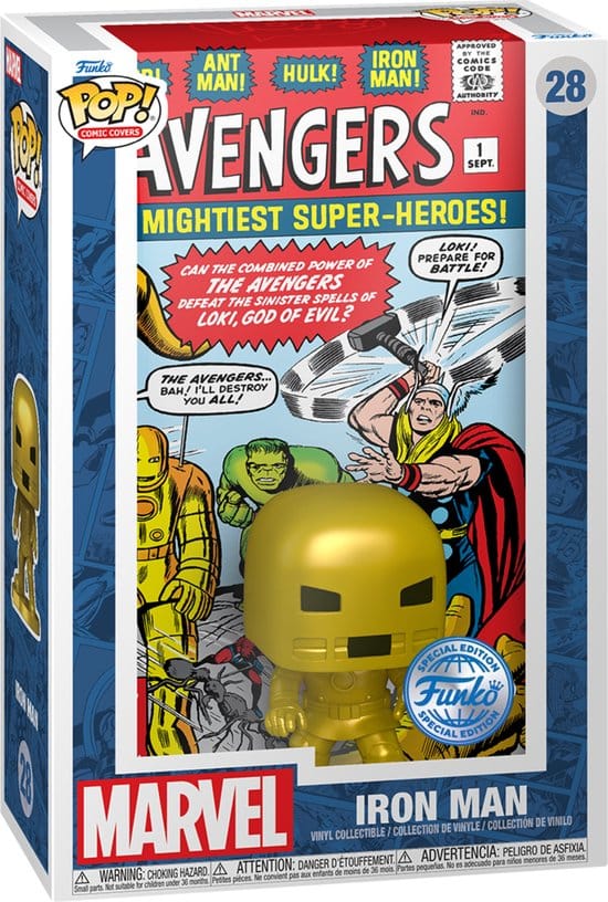 Funko Pop #28 Marvel The Avengers - Iron Man Exclusive special edition