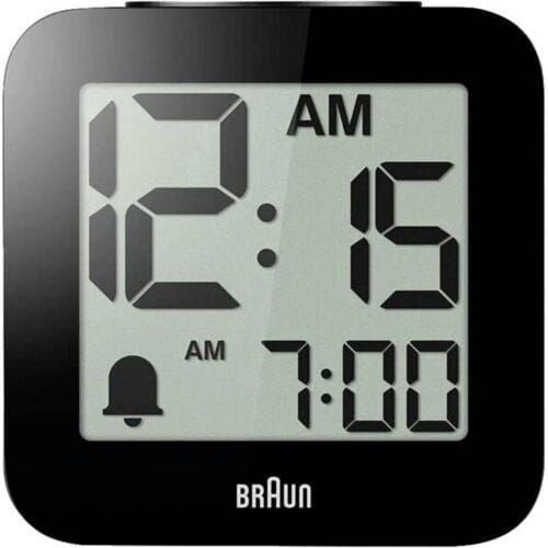 Braun 67711 Wekker Elektronisch Zwart Extra luid wekgeluid