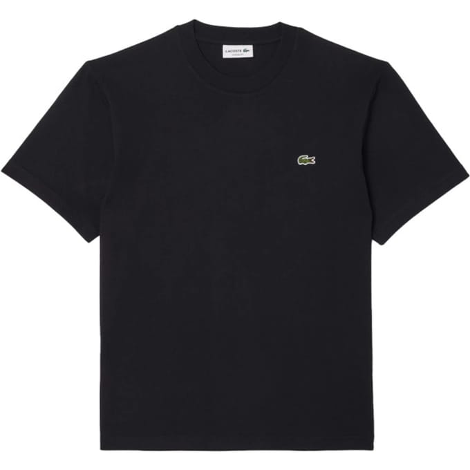 T-shirt met logodetail, model 'BASIC ON'