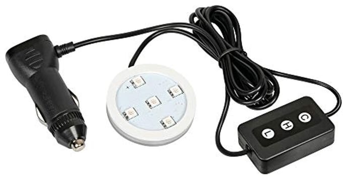 LED-lichtsokkel 12/24V met 7 kleuren en dimmer