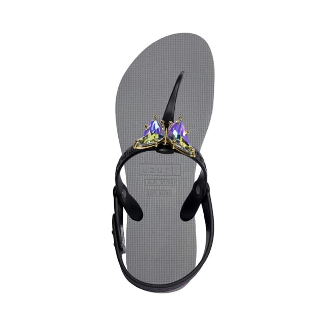 Uzurii | Teenslippers | Dames | Zilver | Maat 35/36