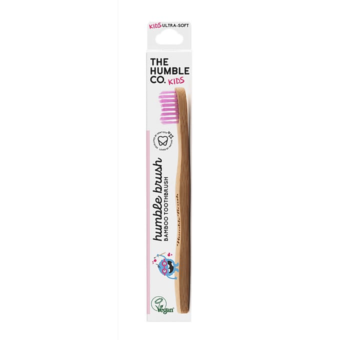 Humble Brush Eco Kindertandenborstel - Roze